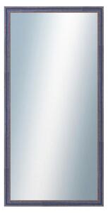 DANTIK - Zrkadlo v rámu, rozmer s rámom 60x120 cm z lišty LYON modrá (2668)