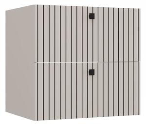 TP Living Závěsná skříňka pod umyvadlo Tigo 2S 60 cm kašmír