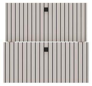 TP Living Závěsná skříňka pod umyvadlo Tigo 2S 60 cm kašmír