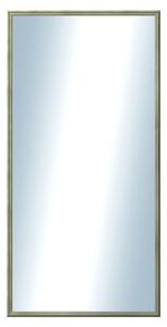 DANTIK - Zrkadlo v rámu, rozmer s rámom 60x120 cm z lišty Y-ka zelená linka (3126)