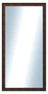 DANTIK - Zrkadlo v rámu, rozmer s rámom 60x120 cm z lišty KOSTELNÍ malá hnedá (3165)