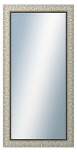DANTIK - Zrkadlo v rámu, rozmer s rámom 60x120 cm z lišty PRAHA strieborná (2751)