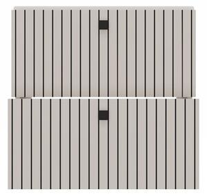 TP Living Závěsná skříňka s umyvadlem Tigo 2S 60 cm kašmír