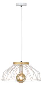Visiaca lampa Trex Typ 2 - biela / prírodná