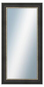 DANTIK - Zrkadlo v rámu, rozmer s rámom 60x120 cm z lišty GREECE čierna (2641)