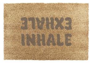 Rohožka z kokosového vlákna 60x90 cm Inhale Exhale – Artsy Doormats