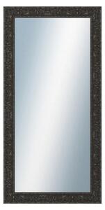 DANTIK - Zrkadlo v rámu, rozmer s rámom 60x120 cm z lišty PRAHA čierna (2753)