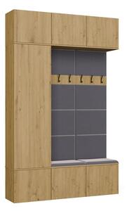 TP Living Předsíňová stěna Haga 1Sz2W 150 cm dub Artisan