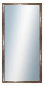 DANTIK - Zrkadlo v rámu, rozmer s rámom 60x120 cm z lišty NEVIS červená (3051)