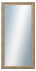 DANTIK - Zrkadlo v rámu, rozmer s rámom 60x120 cm z lišty KŘÍDLO malé strieborné patina (2775)