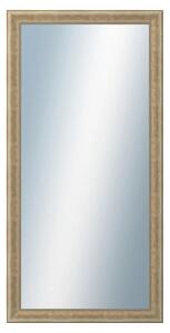DANTIK - Zrkadlo v rámu, rozmer s rámom 60x120 cm z lišty KŘÍDLO malé zlaté patina (2774)