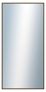 DANTIK - Zrkadlo v rámu, rozmer s rámom 60x120 cm z lišty Hliník hnedá (7269211)