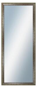 DANTIK - Zrkadlo v rámu, rozmer s rámom 50x120 cm z lišty NEVIS zelená (3054)