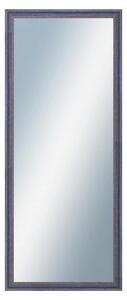 DANTIK - Zrkadlo v rámu, rozmer s rámom 50x120 cm z lišty LYON modrá (2668)