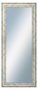 DANTIK - Zrkadlo v rámu, rozmer s rámom 50x120 cm z lišty TRITON široký strieborný (2950)