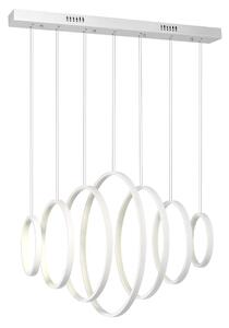 Závesné LED svietidlo Pixels, 7x LED 96w, 4000k, w