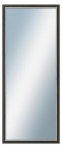 DANTIK - Zrkadlo v rámu, rozmer s rámom 50x120 cm z lišty TAIGA čierna (3108)