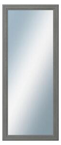 DANTIK - Zrkadlo v rámu, rozmer s rámom 50x120 cm z lišty STEP tmavošedá (3021)