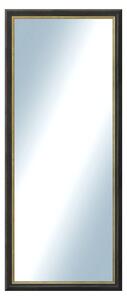 DANTIK - Zrkadlo v rámu, rozmer s rámom 50x120 cm z lišty Anversa čierna Au (3149)