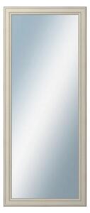 DANTIK - Zrkadlo v rámu, rozmer s rámom 50x120 cm z lišty STEP biela (3018)