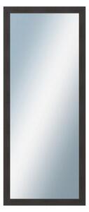 DANTIK - Zrkadlo v rámu, rozmer s rámom 50x120 cm z lišty 4020 hnedá (2767)