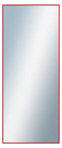 DANTIK - Zrkadlo v rámu, rozmer s rámom 50x120 cm z lišty Hliník červená (7001098)