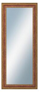 DANTIK - Zrkadlo v rámu, rozmer s rámom 50x120 cm z lišty HRAD červená (3006)