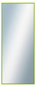 DANTIK - Zrkadlo v rámu, rozmer s rámom 50x120 cm z lišty NIELSEN zelená (7269207)