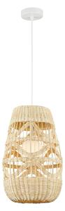 Závesné svietidlo Arona, 1x ratanové tienidlo, (fi 25cm), w