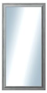 DANTIK - Zrkadlo v rámu, rozmer s rámom 50x100 cm z lišty KOSTELNÍ malá šedá (3167)