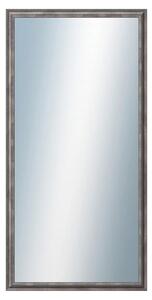DANTIK - Zrkadlo v rámu, rozmer s rámom 50x100 cm z lišty TRITON cín (2146)