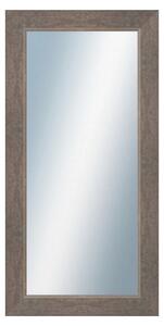 DANTIK - Zrkadlo v rámu, rozmer s rámom 50x100 cm z lišty TOMAS šedá veľká (3030)