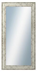 DANTIK - Zrkadlo v rámu, rozmer s rámom 50x100 cm z lišty TRITON široký strieborný (2950)