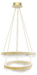 Závesné LED svietidlo Preciosa, 2x LED 85w, 4000k, g
