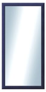DANTIK - Zrkadlo v rámu, rozmer s rámom 50x100 cm z lišty LEDVINKA modrá (1444)