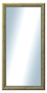 DANTIK - Zrkadlo v rámu, rozmer s rámom 50x100 cm z lišty HONEST Au vysoká malá (3153)