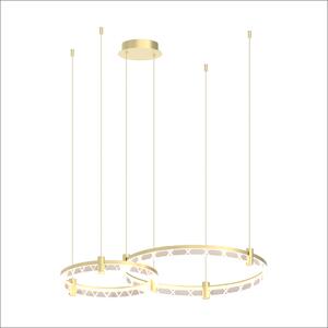 Závesné LED svietidlo Elegance, 2x LED 72w, 4000k, g
