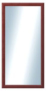 DANTIK - Zrkadlo v rámu, rozmer s rámom 50x100 cm z lišty LEDVINKA vínová (1445)