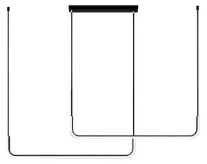 Závesné LED svietidlo Horizon, 2x LED 22w, 4000k, b