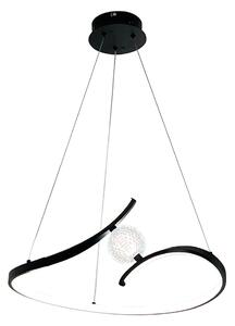 Závesné LED svietidlo Perla, 1x LED 34w, 4000k, b