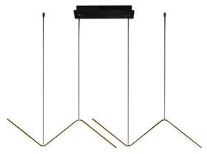 Závesné LED svietidlo Verte, 2x LED 22w, 4000k, g/b