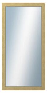 DANTIK - Zrkadlo v rámu, rozmer s rámom 50x100 cm z lišty ANDRÉ veľká starostrieborná (3156)
