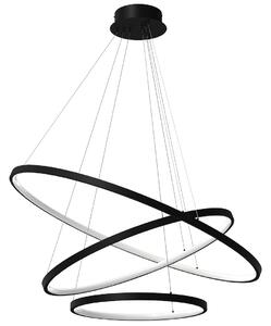 Závesné LED svietidlo Hoop, 3x LED 93w, 4000k, b