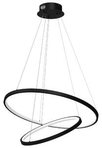 Závesné LED svietidlo Hoop, 2x LED 51w, 4000k, b