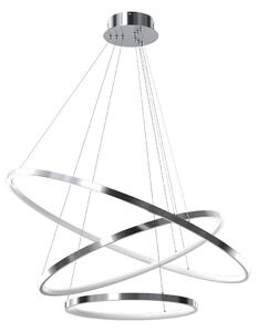 Závesné LED svietidlo Hoop, 3x LED 93w, 4000k, ch