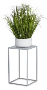 STOJAN NA KVETINÁČ SIMPLE 40X24X24 CM SIVÁ