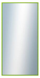 DANTIK - Zrkadlo v rámu, rozmer s rámom 50x100 cm z lišty NIELSEN zelená (7269207)