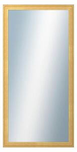 DANTIK - Zrkadlo v rámu, rozmer s rámom 50x100 cm z lišty LYON zlatá (2703)