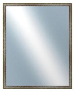 DANTIK - Zrkadlo v rámu, rozmer s rámom 80x100 cm z lišty NEVIS zelená (3054)