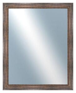 DANTIK - Zrkadlo v rámu, rozmer s rámom 80x100 cm z lišty TRITON široký meď (2951)